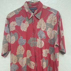 Tori Richard's Silk Button Up Shirt Size XLT